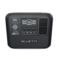 BLUETTI AC70 Portable Power Station 1,000W 768Wh