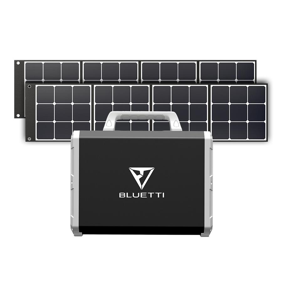 EB150 Power station and solar panels